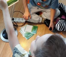 Wiosenne spotkanie dla mam z dziećmi w Bibliotece w Tyliczu