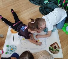 Wiosenne spotkanie dla mam z dziećmi w Bibliotece w Tyliczu