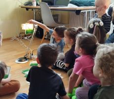 Wiosenne spotkanie dla mam z dziećmi w Bibliotece w Tyliczu