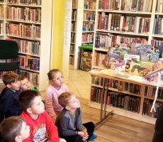 Książki - nasi przyjaciele. Zajęcia w Filii na Czarnym Potoku