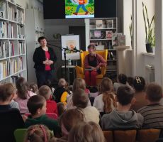 WYJĄTKOWY GOŚĆ NASZEJ BIBLIOTEKI