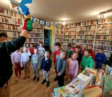 Książki - nasi przyjaciele. Zajęcia w Filii na Czarnym Potoku