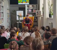 WYJĄTKOWY GOŚĆ NASZEJ BIBLIOTEKI