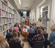 WYJĄTKOWY GOŚĆ NASZEJ BIBLIOTEKI