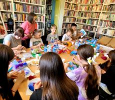 Splatamy pokolenia - warsztaty filcowania w Filii na Czarnym Potoku