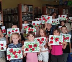 „Witaj na łące!” zajęcia wakacyjne w filii w Tyliczu