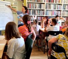 Bajka o Nikiforze - wakacyjne zajęcia w Filii na Czarnym Potoku