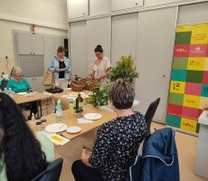 Ziołowy zakątek wśród literatury