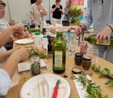 Ziołowy zakątek wśród literatury