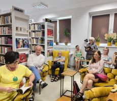 „Oczy w istość” - spotkanie autorskie w Witoldem Kalińskim.