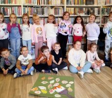 Wesoła jesień - przedszkolaki w Filii na Czarnym Potoku