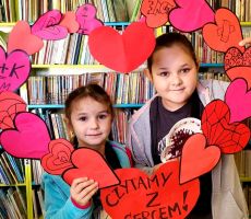 Czytamy z sercem - Sobota z Wyobraźnią w Filii na Czarnym Potoku