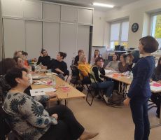 Warsztaty z dr Wandą Matras-Mastalerz w naszej bibliotece!