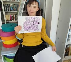 Dzień Postaci z Bajek w bibliotece!