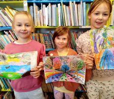 Sobota z wyobraźnią w Filii 1 - Dzień Kredki