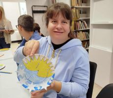 Spotkanie podopiecznych ŚDS w bibliotece