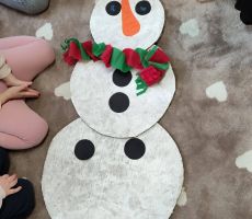 Bałwankowe harce w ochronce!