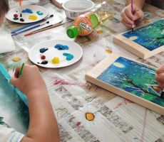 Zimowe pejzaże pełne wyobraźni – ferie w bibliotece!