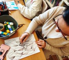 Kolorowe ferie w filii na Czarnym Potoku