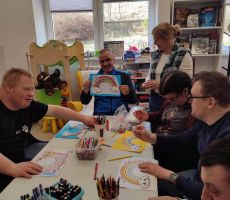 Dzień białego koloru w bibliotece