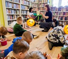 Po co nam książki? - zajęcia czytelnicze w Filii na Czarnym Potoku