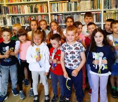 Muzyczna przygoda w bibliotece.