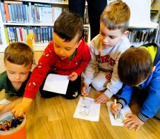 Książkowe czaru - zajęcia czytelnicze w Filii na Czarnym Potoku