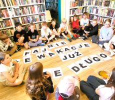 Biblioteczny turniej trzecioklasistów w Filii na Czarnym Potoku