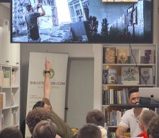 Pablo&Jano na spotkaniu w Bibliotece